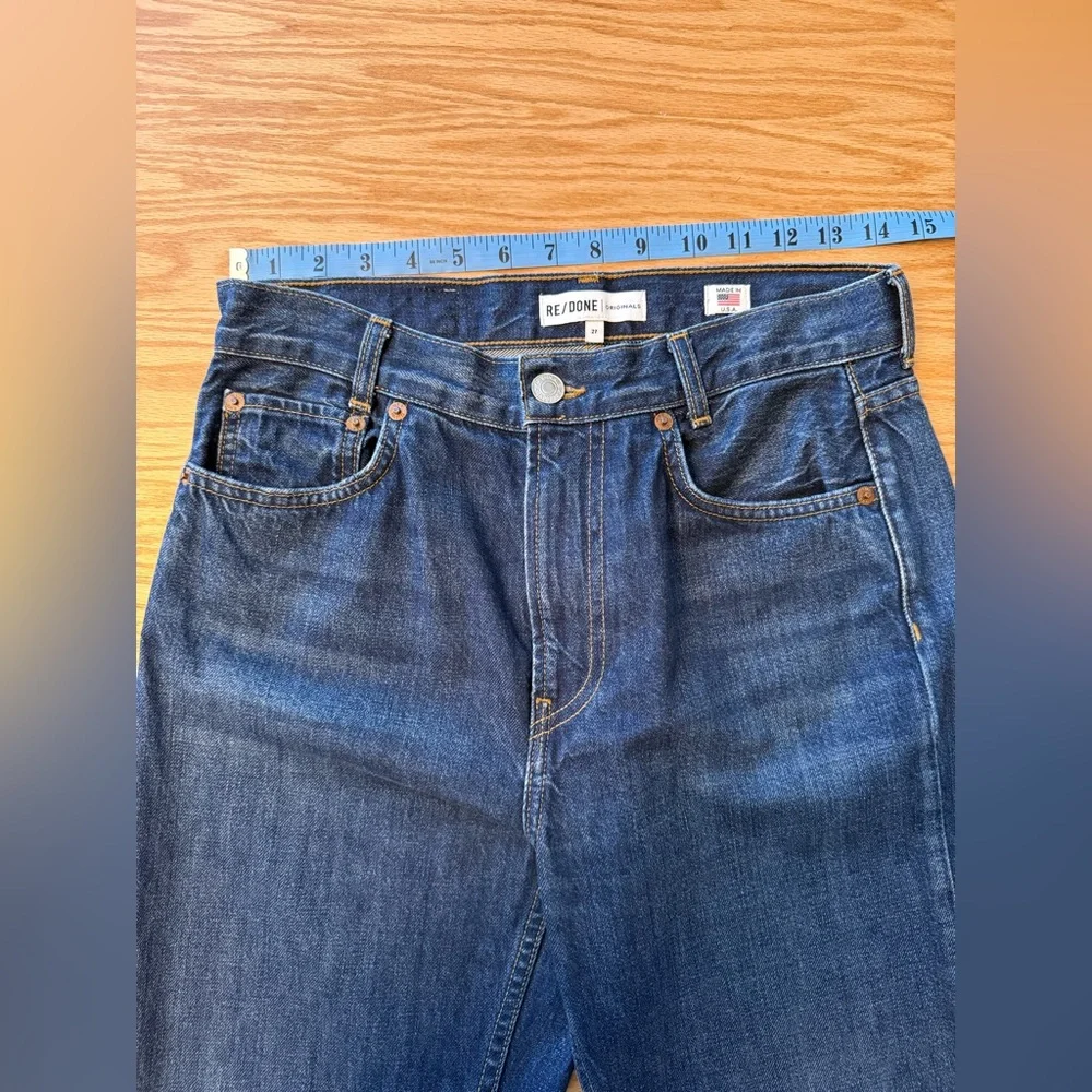 RE/DONE Originals Academy Fit Jean 2018 Dark Blue 27